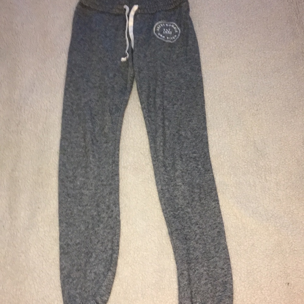 A&F gray joggers